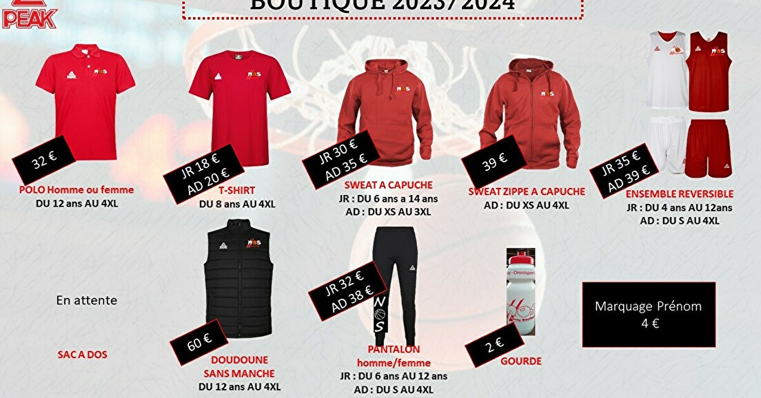 Boutique NOS Basket 2023 / 2024